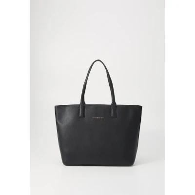 Abbildung von Tommy Hilfiger Logotape TOTE Shopping Bag, Damen, Größe: One Size, Black