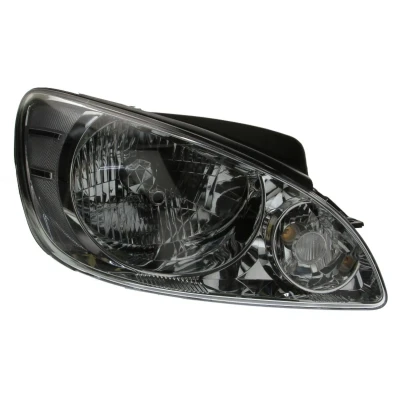 Abbildung von VAN WEZEL 8252962 Scheinwerfer rechts H4 glasklar für Rechtsverkehr mit Stellmotor LWR P43t HYUNDAI: Getz