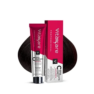 Abbildung von Vitalcare Haarfärbecreme mit Seidenproteinen, Nr. / 00, Schwarz