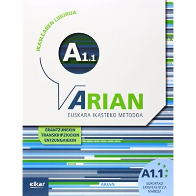 Abbildung von Arian A1.1 : ikaslearen liburua erantzunak eta transkripzioak: (Erantzunak transkripzioak + CD audioa)