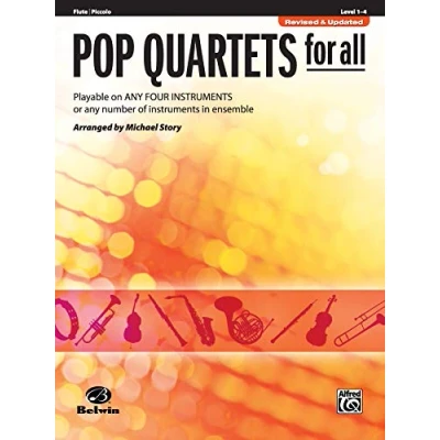 Abbildung von Pop Quartets for All Flute / Piccolo: Playable on Any Four Instruments or Number of in Ensemble (Pop Instrumental Ensembles All)