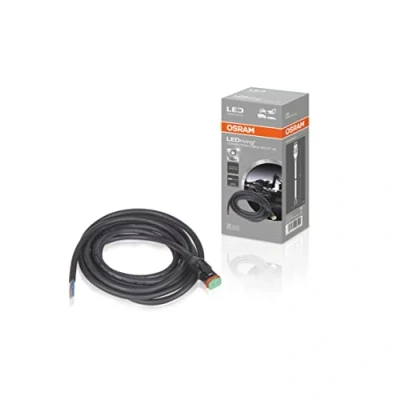 Abbildung von OSRAM LEDriving® Connection Cable 300 DT AX, LEDPWL ACC 103, OFF ROAD, Zubehör für LED Arbeitsscheinwerfer Professional Series PX, schwarz