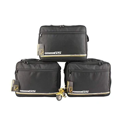 Abbildung von made4bikers Promotion Bag: KomplettSet Innentaschen TopCase UND Koffer passend für BMW R1250GS R1250 GS LC ab Bj. 2018 (K50)