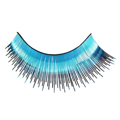 Abbildung von Eulenspiegel 000175 Wimpern Hellblau metallic, 1 ml Spezial Wimpernkleber, Anleitung