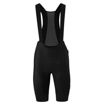 Abbildung von Gonso SQlab GO Bib W, Kurze Damen Träger Radhose, Tights mit ergonomischem Sitzpolster, Innovative Schnittführung ohne Seitennaht, Enganliegende Passform, Schwarz, Gr. 44