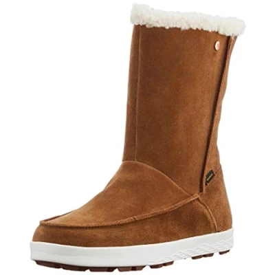 Abbildung von Jack Wolfskin Damen Auckland WT Texapore Boot H W Schneestiefel, Desert Brown/White, 39.5 EU