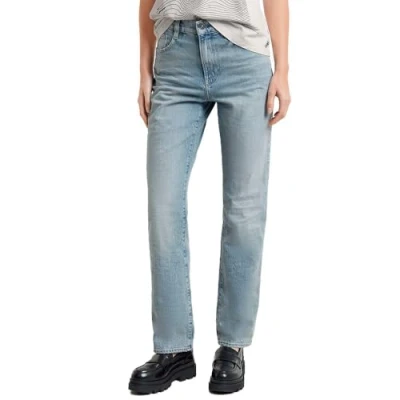 Abbildung von G STAR Damen Viktoria High Straight Jeans, Blau (Antique Faded Icecap D23959 D434 G922), 31W / 32L