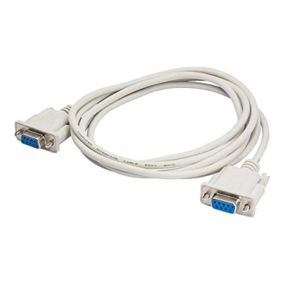 Abbildung von AKYGA AK CO 04 RS 232 Kabel DB9 D Sub 9 Polig Adapter Buchse auf 2 m