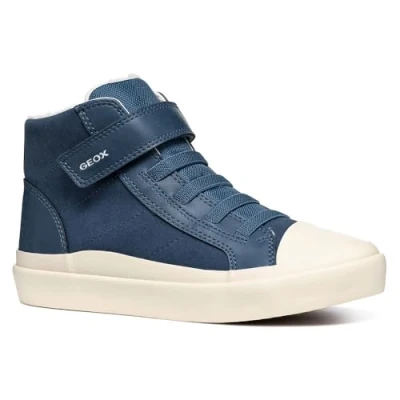 Abbildung von Geox Gisli BOY Sneaker high für Kinder, Größe: 35, Blue Schuhe