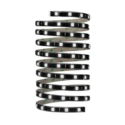 Abbildung von Paulmann 70594 YourLED Stripe 3 m RGB LED Strip Schwarz klar beschichtet Lichtband bunt 17,8W Lichtstreifen 550 Lumen Leuchtband 120