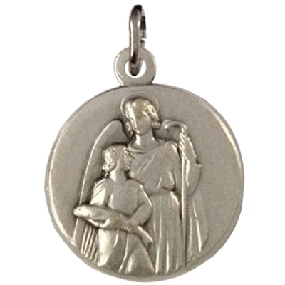 Abbildung von Medaille des heiligen Erzengels Raphael Die Medaillen der Schutzheiligen 100% Made in Italy