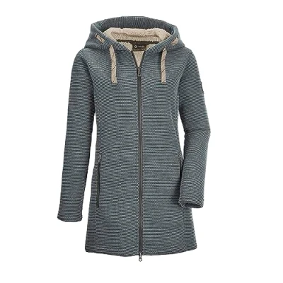 Abbildung von G.I.G.A. DX Damen Strickfleeceparka/Fleecejacke mit Kapuze GW 54 WMN KNTFLC PRK, aquaverde, 44, 37640 000