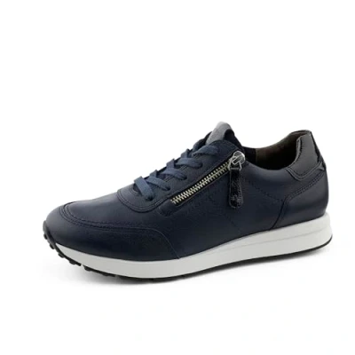 Abbildung von Paul Green Damen Slipper mit Relax Weite und Wechselfußbett, Frauen Low Top Sneaker,Halbschuhe,straßenschuhe,Strassenschuhe,Blau (Space/Ocean),41 EU / 7.5 UK