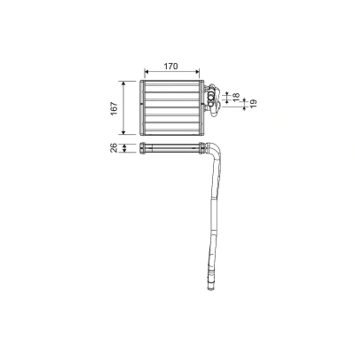 Abbildung von VALEO 811510 Wärmetauscher