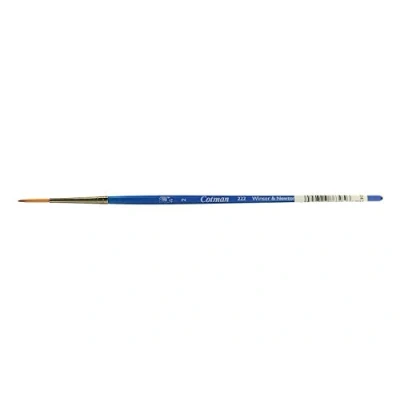 Abbildung von Winsor &amp; Newton 5302002 Cotman Aquarell Synthetikhaar Pinsel Serie 222 Designerpinsel, Schlepperpinsel mit exzellenter Sprungkraft, Farbragekraft und Punktgenauigkeit, kurzer Stiel Nr. 2 1,8 mm