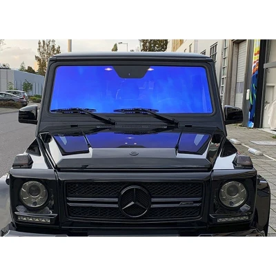 Abbildung von AUTO STYLE Scheibentönung Folien Chamäleon Ultra Blau 152x200cm, selbstklebend