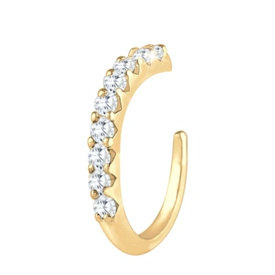 Abbildung von Elli Single Ohrringe goldcoloured, Damen, Größe: One Size, Gold coloured