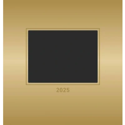 Abbildung von Foto Bastelkalender Gold 2025 Do it yourself calendar 21x22 cm datiert Kreativkalender Kalender Alpha Edition: