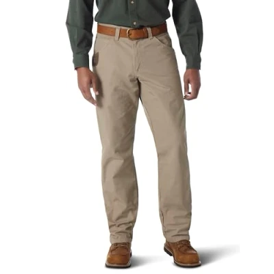Abbildung von Wrangler Herren Riggs Workwear Carpenter Jeans, Dunkles Kaki, 36W / 36L