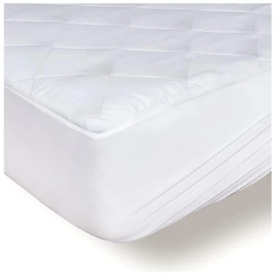Abbildung von Dreamzie Matratzenschoner 90 x 190/200 Gesteppt Matratzenauflage bis 40 cm Höhe mit Gummizug Öko Tex und atmungsaktiv Nicht wasserdicht