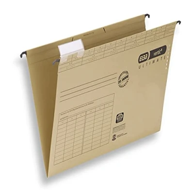 Abbildung von ELBA Hängemappe vertic ULTIMATE, 25er Pack, DIN A4, Recycling Karton, braun