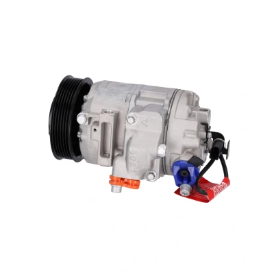Abbildung von FEBI BILSTEIN 45163 Kompressor 12 VOLKSWAGEN: Polo V Hatchback, IV Bora Variant, SEAT: Ibiza 4 ST, 4, Sportcoupe
