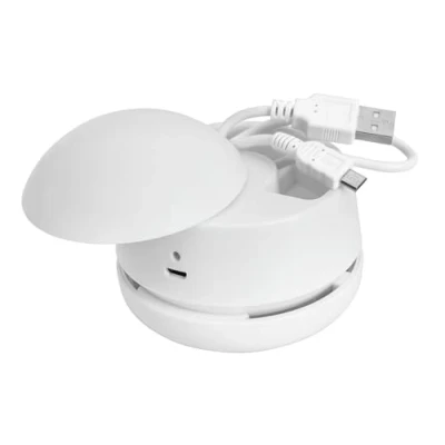 Abbildung von WEDO 20520200 Tischstaubsauger W2D2 wiederaufladbar, inkl. USB Kabel, 1 Stück Weiß