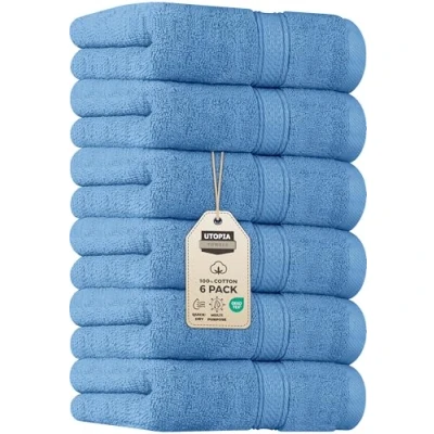 Abbildung von Utopia Towels Handtücher, Baumwolle, 600 g/m², 6 Stück