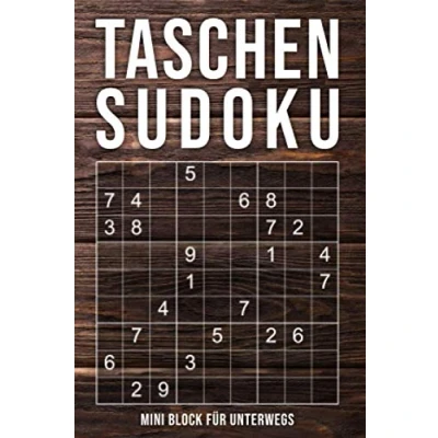 Abbildung von Taschen Sudoku Mini Block Für Unterwegs: normal bis extrem schwer kleines Rätselbuch in A6 Format 162 knifflige Rätsel mit Lösungen im Anhang