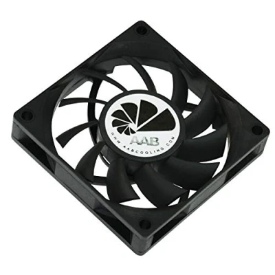 Abbildung von AABCOOLING Fan 7 Leise und Efizient 70mm Gehäuselüfter Ökonomische Reihe Für CPU Kühler, PC Ventilator, Fans, Prozessor Ventilator 12V, 24 dB(A), 28,5 m3/h