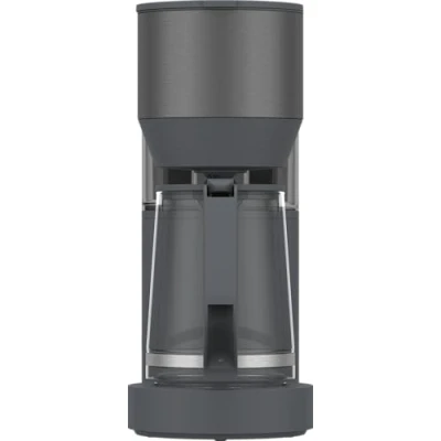 Abbildung von GRUNDIG KM 7340 Filterkaffeemaschine, 1.150 W Leistung, Tropfstoppfunktion, Aromafunktion, automatische Abschaltung, Permanentfilter, 1,25 Liter, Glaskanne mit 10 Tassen, Dark Inox