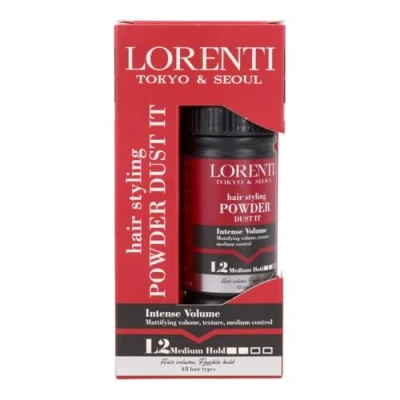 Abbildung von LORENTI TOKYO &amp; SEOUL Powder Wax L2 Mittlerer Halt 20gr Haarstyling und Volumenpuderwachs mit Matteffekt für Damen Herren Hair Styling Texturising Texture