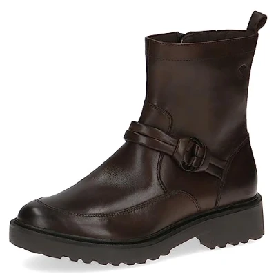 Abbildung von Caprice Damen Schuhe Ankle Boot, Damen, Größe: 37, Dark brown nappa