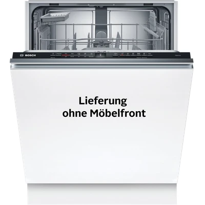 Abbildung von Bosch SBV2ITX09E, Serie 2, Smarter XXL Geschirrspüler Vollintegriert 60 cm, Besteckkorb, Spülmaschine mit Programmassistent, Extra Trocknen, VarioSpeed, Extrem Leise, Rackmatic Oberkorb, InfoLight