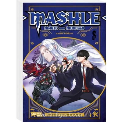 Abbildung von Mashle: Magic and Muscles 8: Witzige und verrückte Fantasy Action für Fans von Magie gestählten Muskeln!
