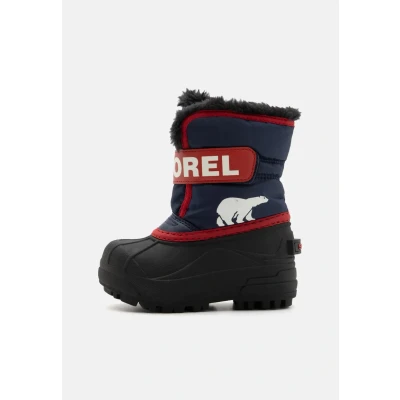 Abbildung von Sorel Childrens Unisex Snowboot/Winterstiefel für Kinder, Größe: 30, Nocturnal/sail red Schuhe