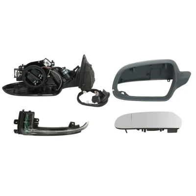 Abbildung von Außenspiegel Blic 5402 25 048333P links grundiert elektrisch beheizt, asphärisch AUDI: A3 Hatchback, Sportback