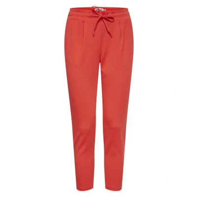 Abbildung von ICHI KATE NOOS Jogginghose, Damen, Größe: Large, Poppy red