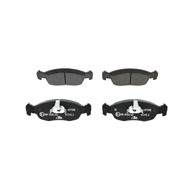Abbildung von ATE 13.0460 7088.2 Bremsbelagsatz nicht für Verschleißwarnanzeiger vorbereitet, exkl. Verschleißwarnkontakt PEUGEOT: 106 II Hatchback, 306 Hatchback
