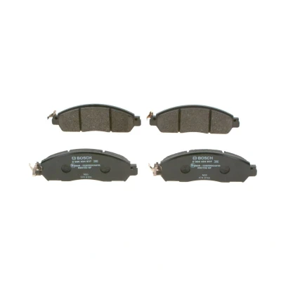 Abbildung von BOSCH 0 986 424 837 Bremsbelagsatz Low Metallic NISSAN: NP300 Navara Pickup, RENAULT: Alaskan Pickup