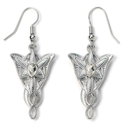 Abbildung von The Lord of Rings Evenstar Ohrhänger, Silber, LRE00003, Einheitsgröße, Zink, Kristall