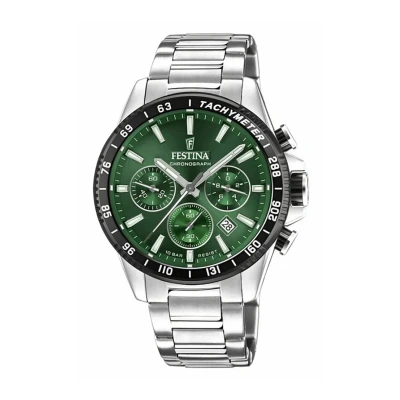 Abbildung von Festina Timeless Chronograph, Herren, Größe: One Size, Green