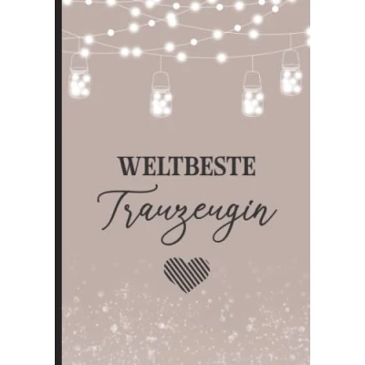 Abbildung von Planer für Trauzeugin: Ein Hochzeitsplaner Buch als Trauzeugen Geschenk beste Freundin oder Schwester zur Vorbereitung auf Traumhochzeit Notizen mit Check Listen und Tipps