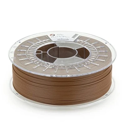 Abbildung von extrudr® PLA NX2 MATT ø1.75mm (1kg) &#039;SCHOKO BRAUN MATT&#039; 3D Drucker Filament Made in Austria
