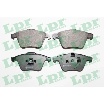 Abbildung von LPR 05P1277 Bremsbelagsatz VOLVO: V50, V40 Hatchback, S40 II, OPEL: Vectra C Caravan, Saloon, CC, MAZDA: 3 Hatchback