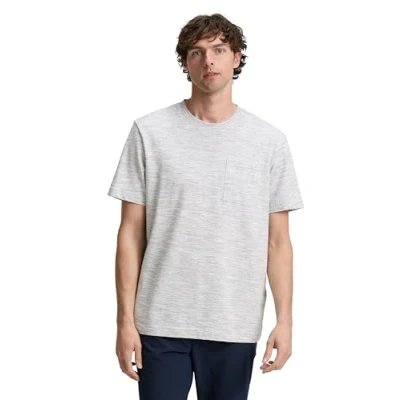 Abbildung von TOM TAILOR Denim Piqué Poloshirt aus Baumwolle, Sodalite Blue, XS