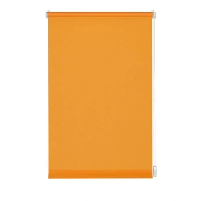 Abbildung von GARDINIA Rollo ohne Bohren, Zum Kleben oder Klemmen, Blickdicht, Sichtschutz, Blendschutz, Inkl. Montage Teile, EASYFIX, Orange, 60 x 150 cm (BxH)