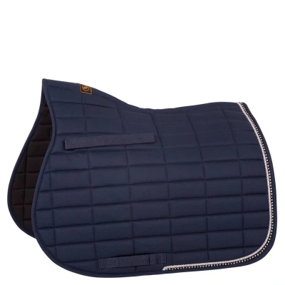Abbildung von BR Schabracke Glamour Chic Vielseitigkeit Cob Marine / Silber
