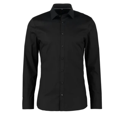Abbildung von Olymp No. Six NO.6 Super SLIM FIT Businesshemd, Herren, Größe: 41, Schwarz