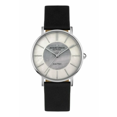 Abbildung von Jacques Lemans Solar Uhr, Damen, Größe: One Size, Schwarz